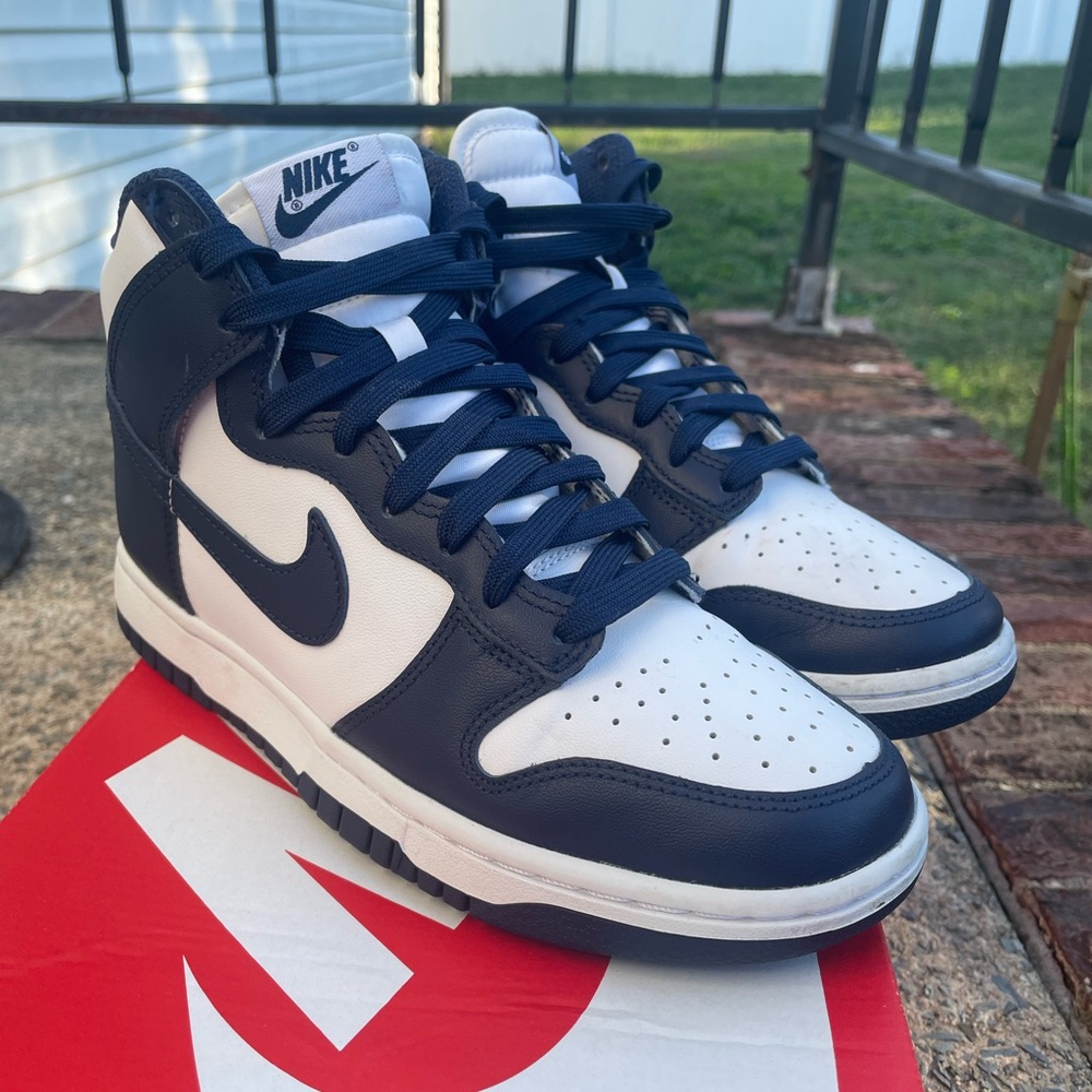 Women’s Nike Dunk High Championship Navy